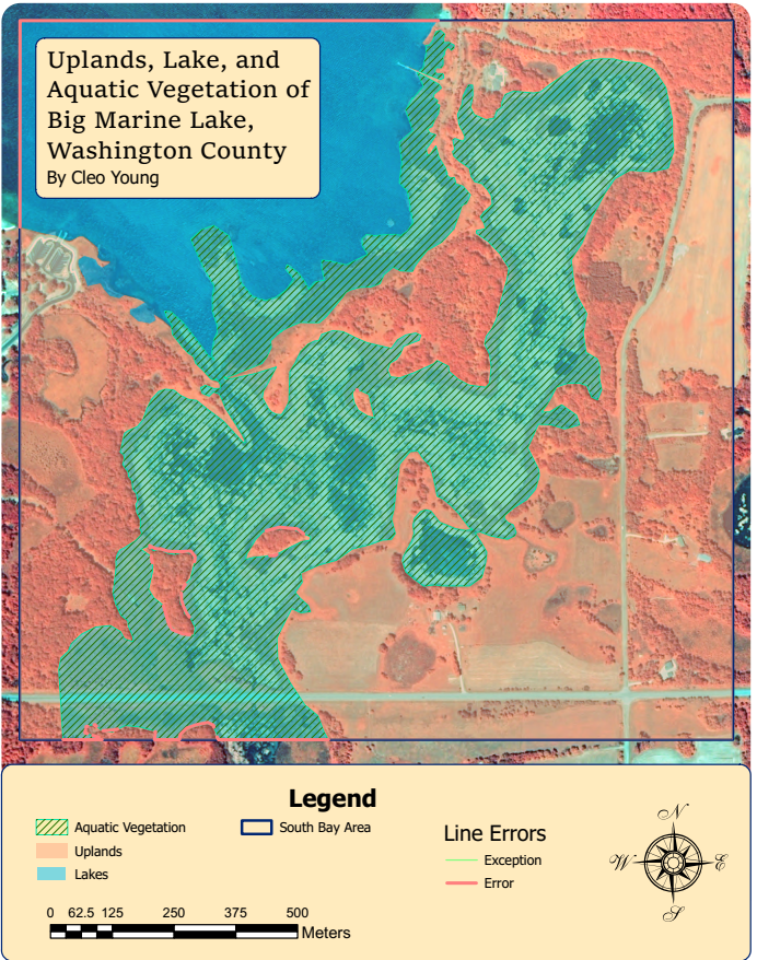 Mapping Aquatic Vegetation in Big Marine Lake